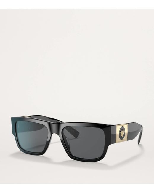 Versace Black Acetate Sunglasses for men