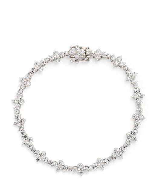 Anita Ko White And Diamond Vivi Tennis Bracelet