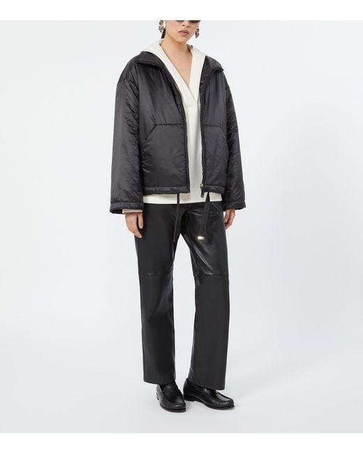 Max Mara White Hooded V-Neck Sweatshirt