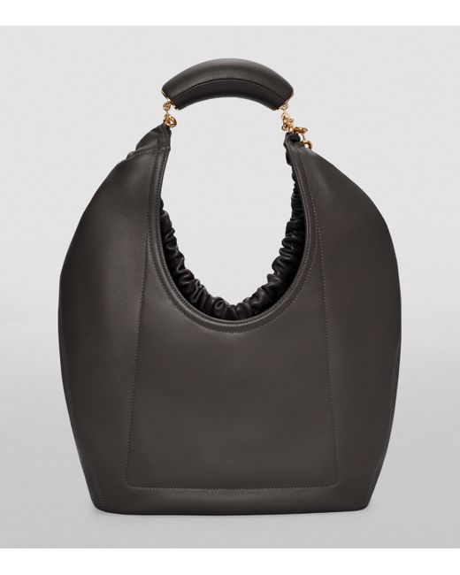 Loewe Black Medium Leather Squeeze Top-Handle Bag