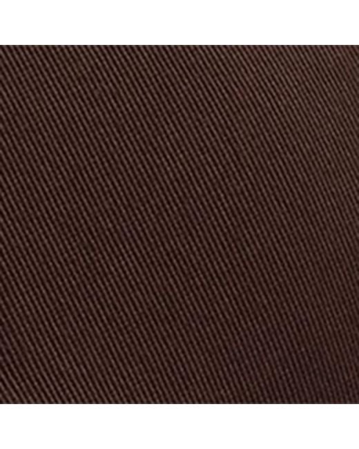 Burberry Brown Cotton Gabardine Thistle Shield Cap for men