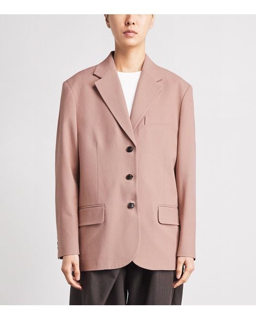 ME+EM Pink Oversized Blazer