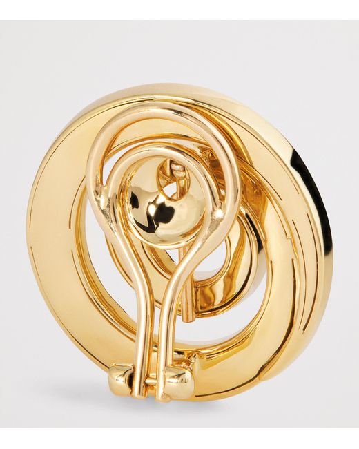 Emily P. Wheeler Metallic And Diamond Spiral Stud Earrings