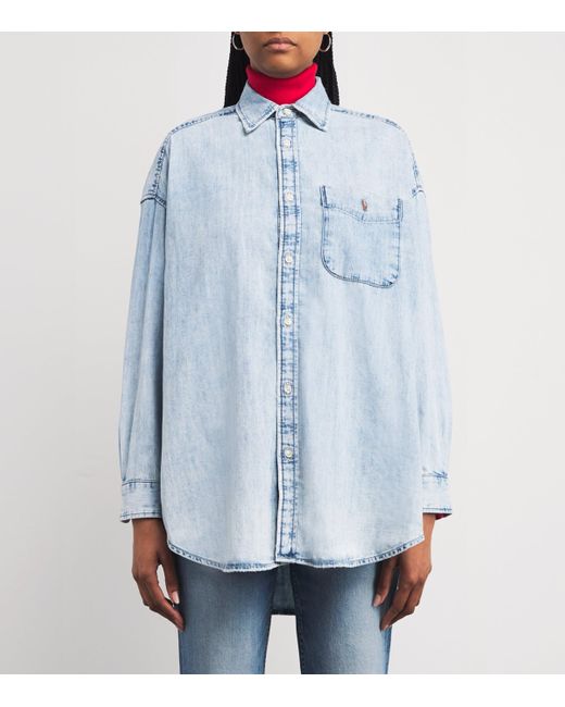 Polo Ralph Lauren Blue Relaxed Denim Shirt