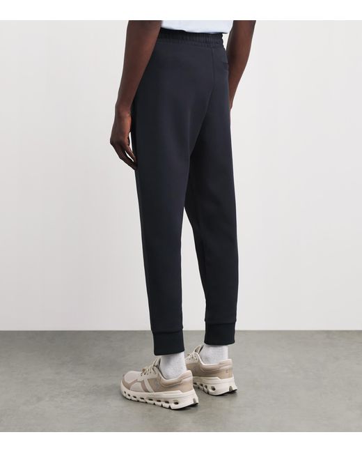 Boss Black Stretch-Cotton Logo Sweatpants for men
