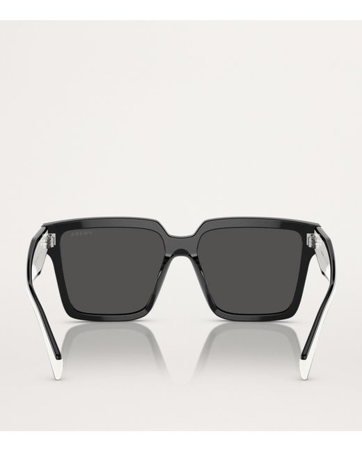 Prada Gray Acetate 0Pr 24Zs Sunglasses