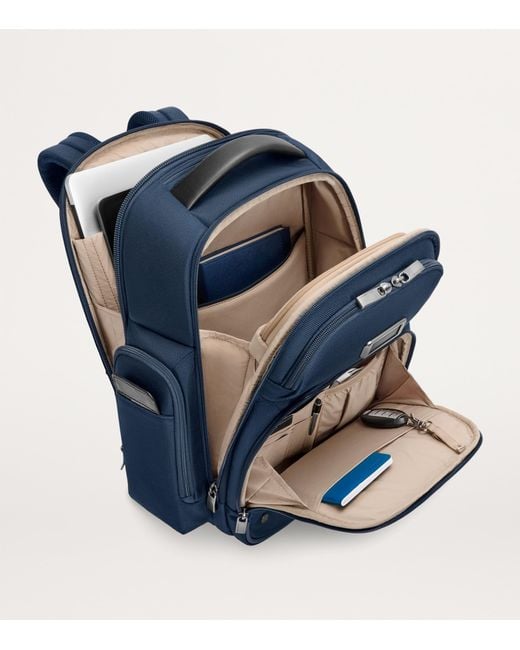 Briggs & Riley Blue Medium Cargo Backpack