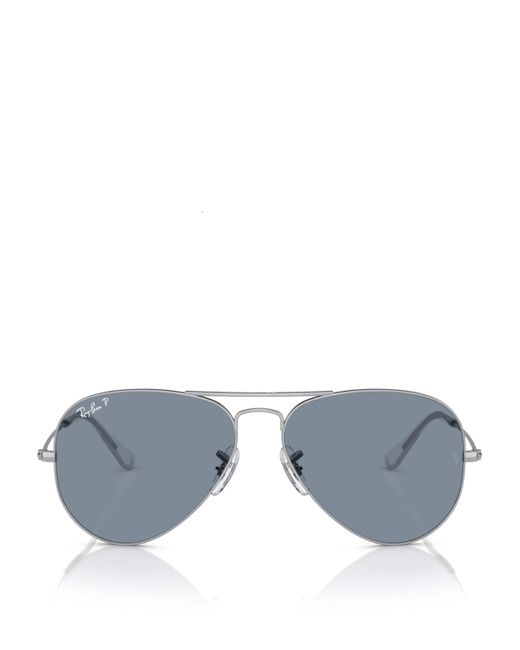 Ray-Ban Gray Metal 0Rb3025 Sunglasses