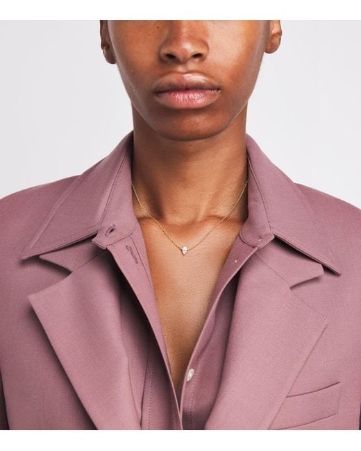Emily P. Wheeler Metallic And Diamond Tilly Necklace