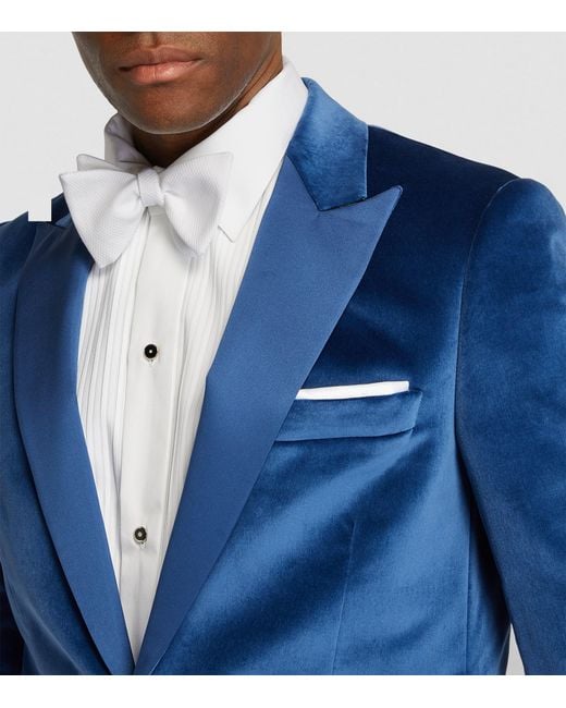 Ralph Lauren White Cotton Piqué Bow Tie for men