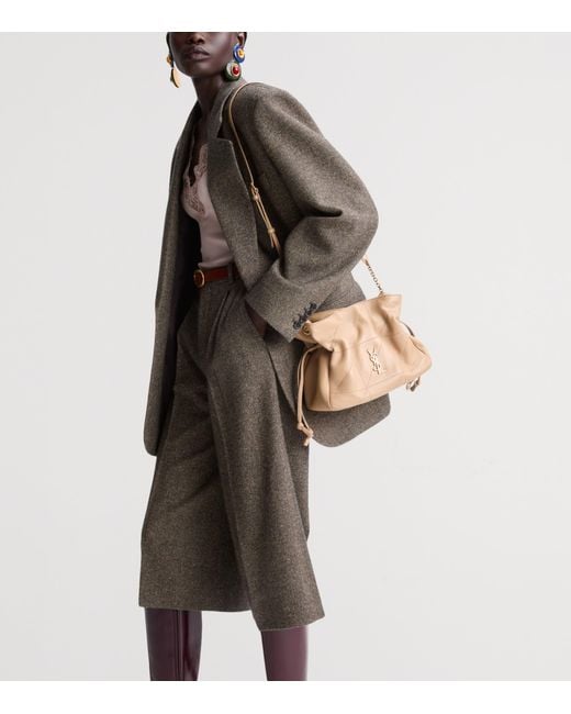 Saint Laurent Natural Leather Jamie Shoulder Bag