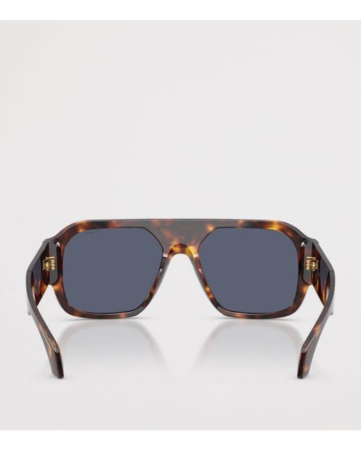 Versace Blue Acetate Ve4508U Square Sunglasses for men