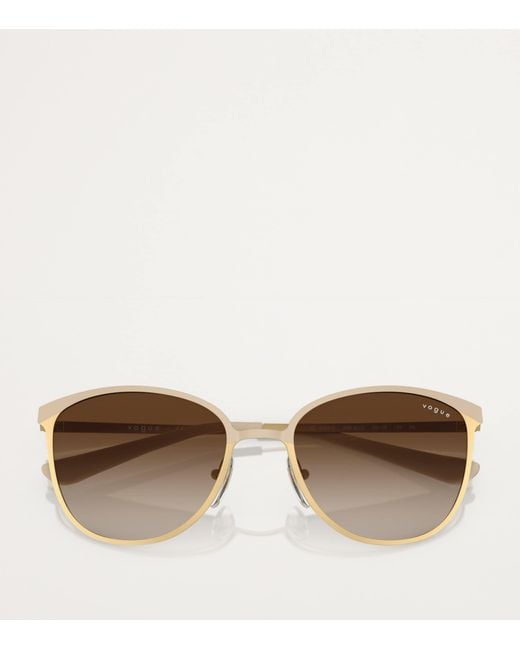 Vogue Brown Metal 0Vo4002S Sunglasses