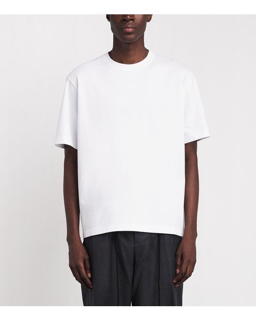 Canada Goose White Organic Cotton Novo T-Shirt for men