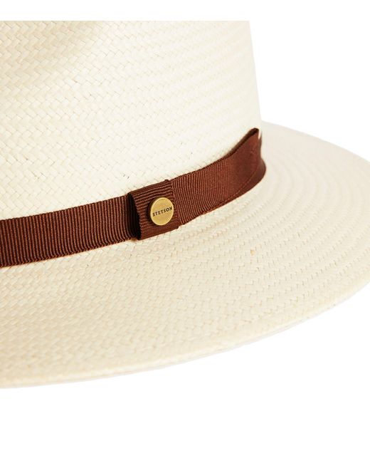 Stetson White Straw Toyo Hat for men
