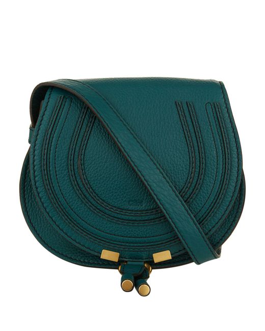 Chloé Green Mini Marcie Tassel Bag