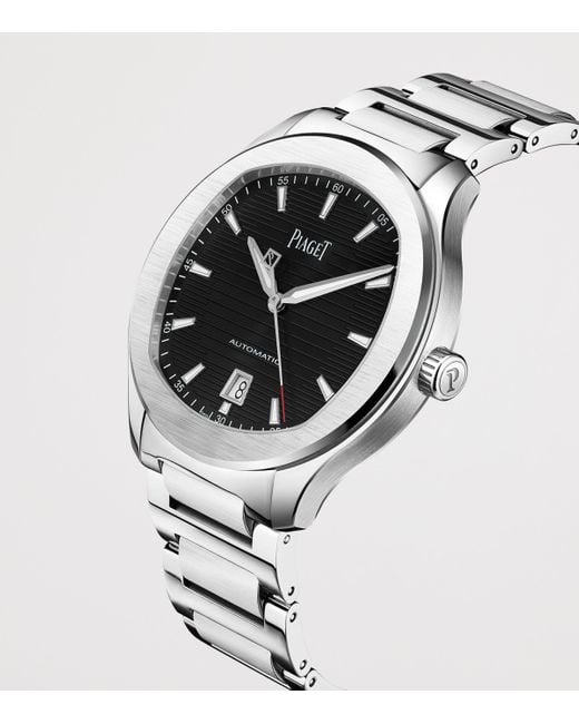 Piaget Metallic Stainless Steel Polo Date Watch for men
