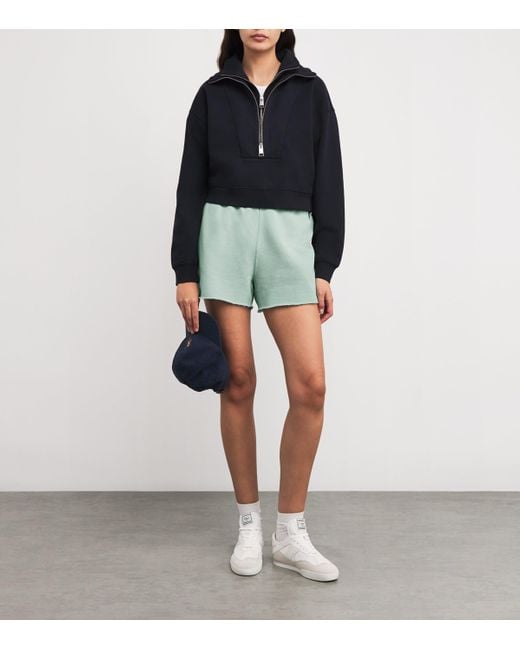 Polo Ralph Lauren Blue Fleece Polo Pony Shorts