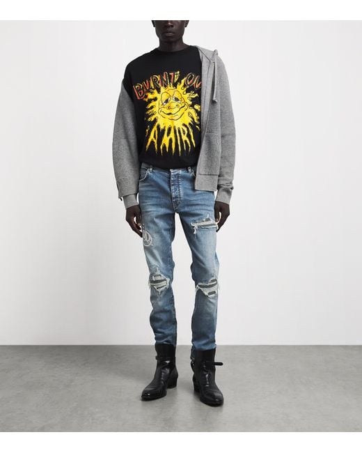 Amiri Blue Hollywood Mx1 Slim Jeans for men
