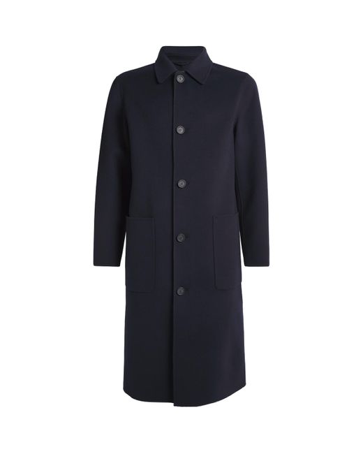Mackage Blue Rws Wool Beckett Coat for men