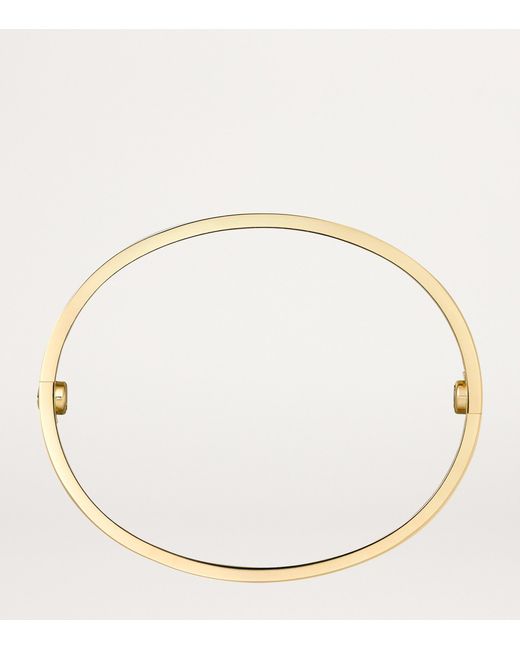 Cartier Natural And Diamond Brushed Love Bangle