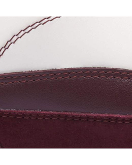 McQueen Red Leather Ec1 Sneakers