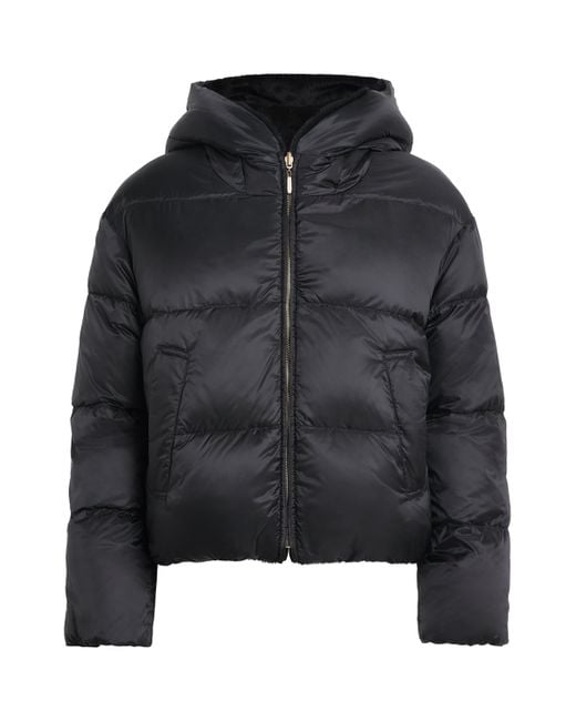 Max Mara Black Reversible Quilted Jacket
