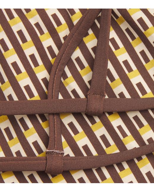 Sir Natural Geometric Cooper Bikini Top