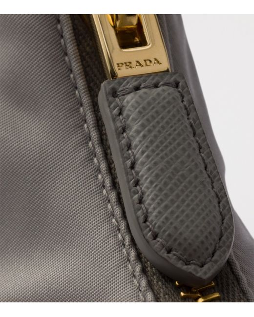Prada Gray Re-Nylon Re-Edition 2005 Shoulder Bag