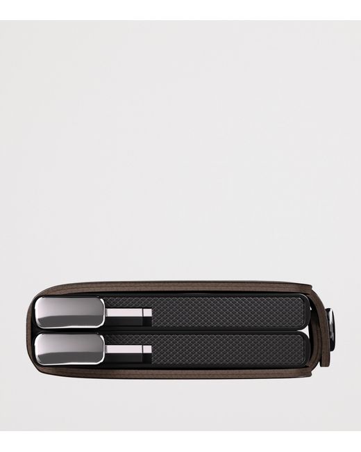 Secrid Brown Leather Twinwallet for men