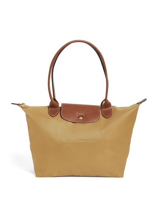 Longchamp Brown Medium Le Pliage Original Tote Bag