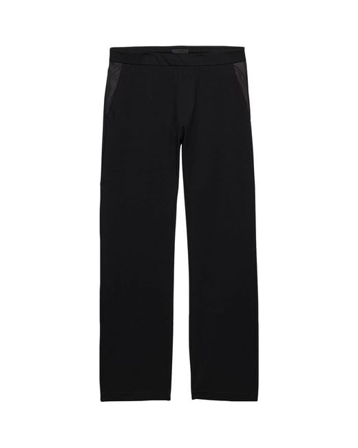 Prada Black Re-Nylon Trousers for men