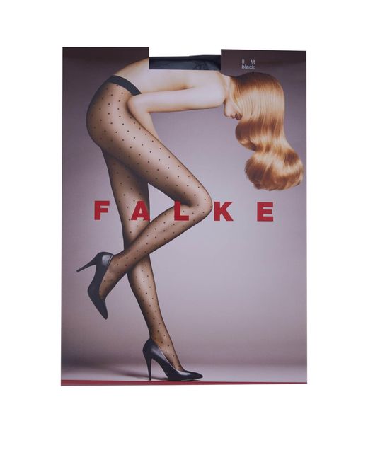 Falke Purple Dot 15 Tights