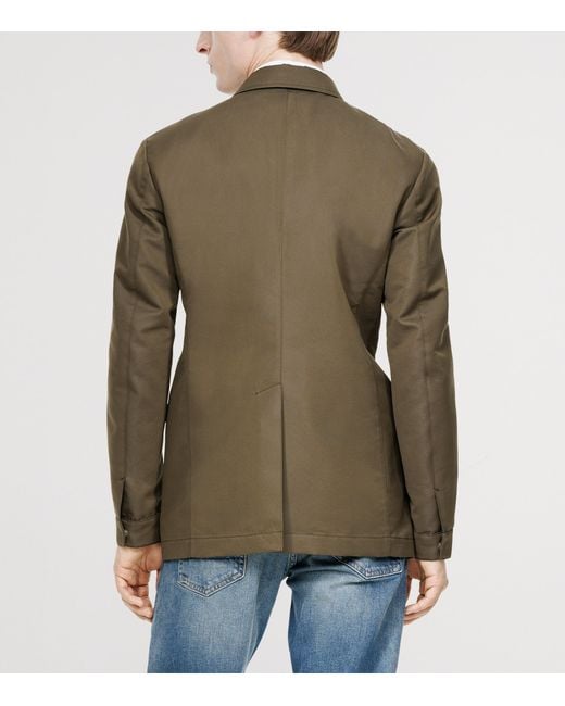 Tom Ford Green Cotton-Blend Field Jacket for men