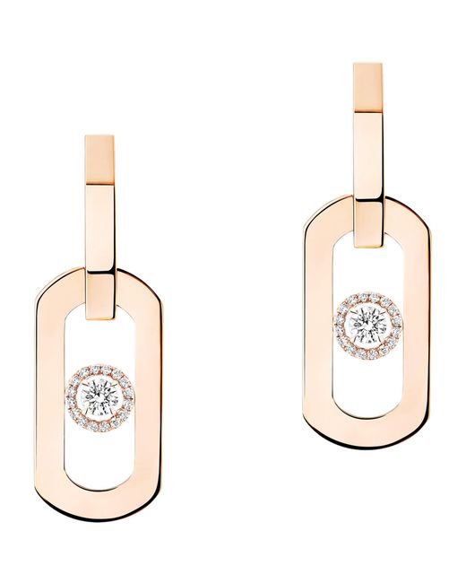 Messika Metallic So Move And Diamond Xl Drop Earrings