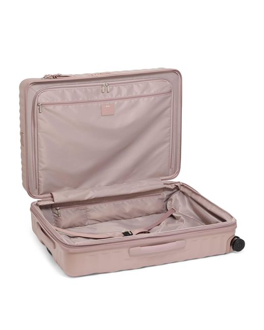 Tumi Pink Extended Trip Expandable Four-wheeled Suitcase