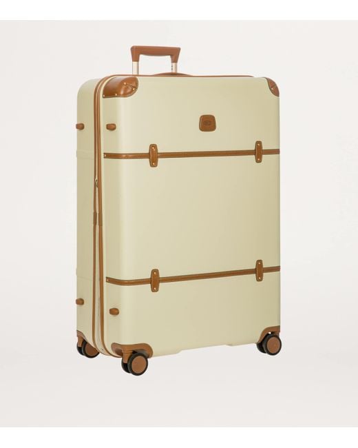 Bric's Natural Bellagio 3.0 Hardside Expandable 30 Large Checked Spinner