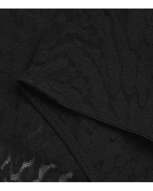 Wolford Black Animaliers Briefs