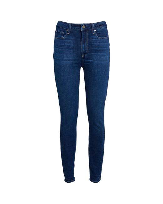 PAIGE Blue Margot Ultra-Skinny Jeans