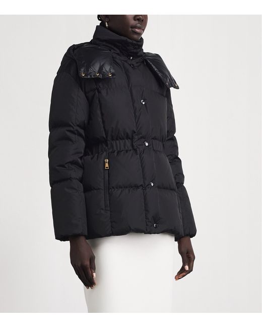 Moncler Black Down Quilted Agneux Jacket