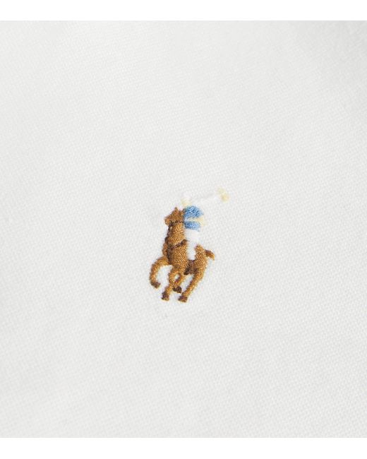 Polo Ralph Lauren White Cotton Polo Pony Shirt