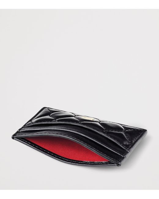 Aspinal Black Leather Slim Card Holder