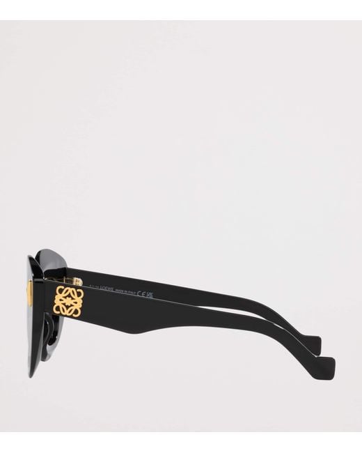 Loewe Black Retro Screen Sunglasses