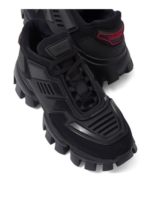 Prada Cloudburst Thunder Sneakers in Black | Lyst UK display picture 1