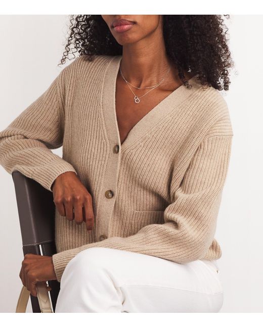 Astrid & Miyu White And Emerald Charm Necklace
