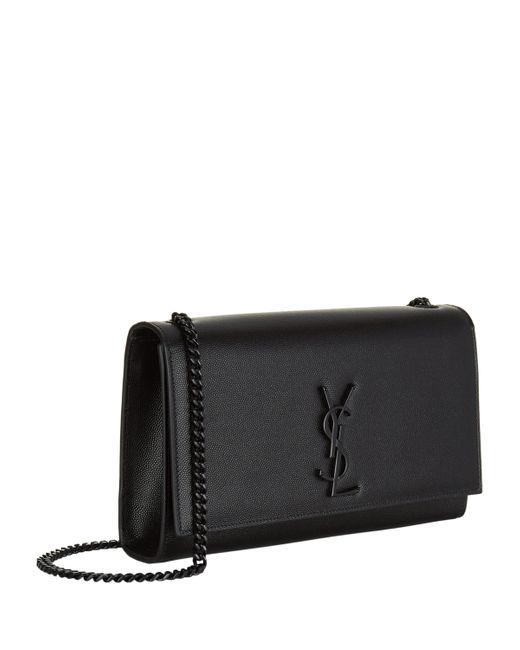 Saint Laurent Black Medium Kate Cross-Body Bag