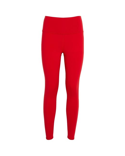Alo Yoga Red Airbrush High-waist Leggings
