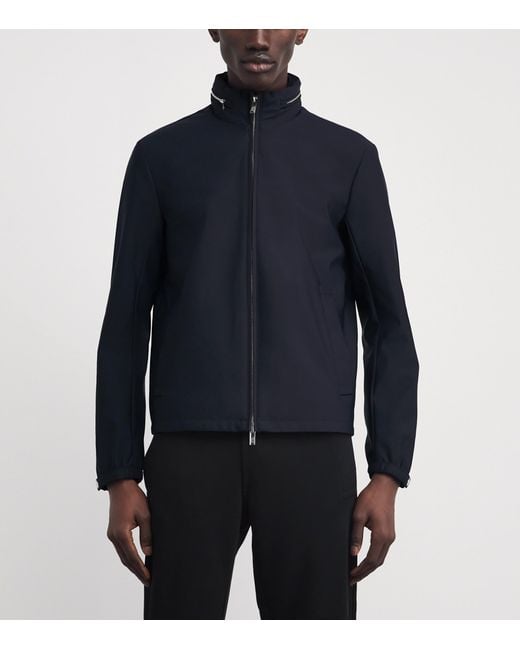 Emporio Armani Blue Padded Jacket for men