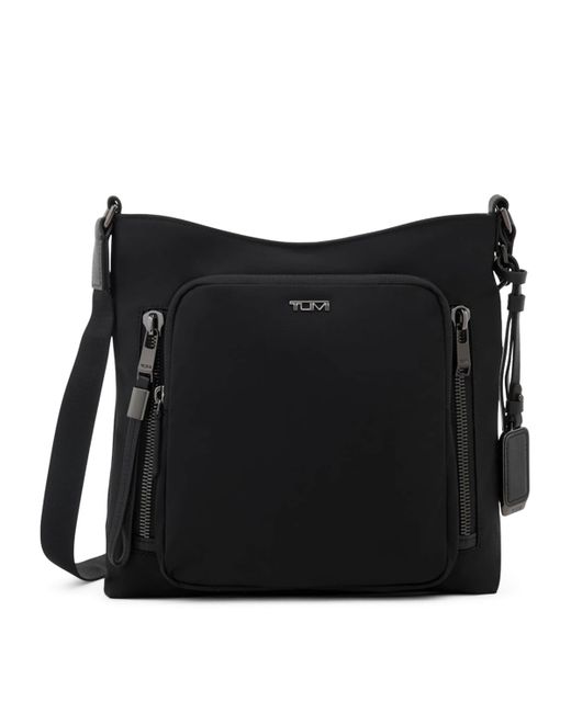Tumi Black Nylon Voyageur Tyler Cross-Body Bag