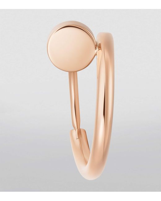 Cartier White Juste Un Clou Single Hoop Earring